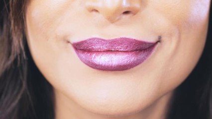 تعلمي حيلة أحمر الشفاه بلونين