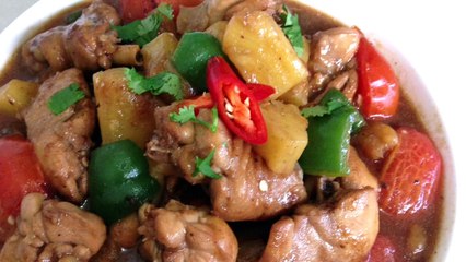 FRESH PINEAPPLE BRAISED CHICKEN