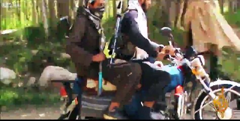 Afghan mujahideen destroy American/puppet forces supply convoy.