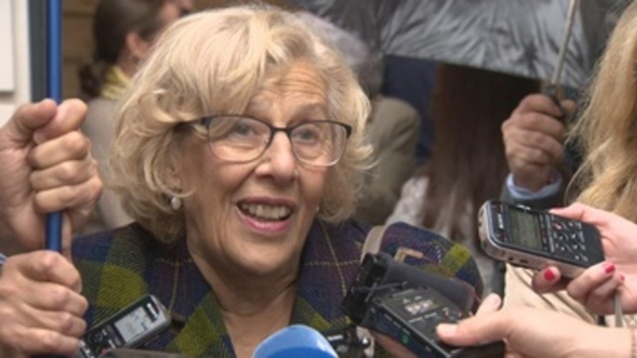 Carmena, sobre los atascos: La cosa no ha ido del todo del todo mal