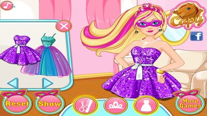 Barbie Power Games - Barbie Girl Makeup / Dress Up Games - Super Barbie Games for Girls & Children