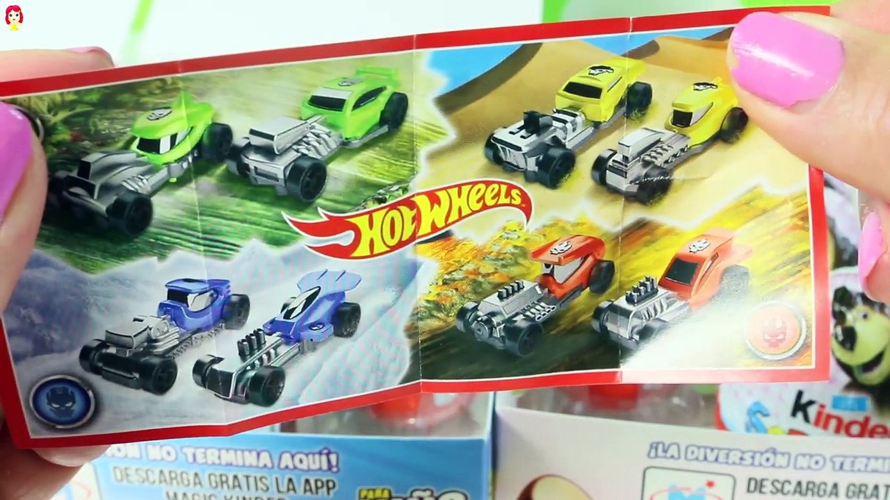 HUEVOS KINDER SORPRESA Barbie Masha y el Oso Hot Wheels|Mundo de Juguetes