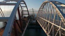 The second arch of the Crimean bridge was mounted.