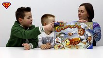 GRANDE SFIDA LA CUCARACHA, gioco da tavolo per bambini, Super Alex contro Vikdag e Bigmamma!