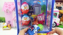 말하는 로보카폴리 크레인 뽑기 킨더조이 뽀로로 아기인형 장난감 자판기 Poli Crane vending machine Toys