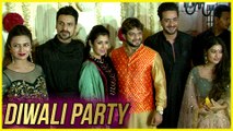 Divyanka Tripathi, Vivek Dahiya, Karan Patel, Ankita Bhargava At Ekta Kapoor's Diwali Bash