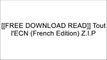 [MFhYe.[F.r.e.e] [R.e.a.d] [D.o.w.n.l.o.a.d]] Tout l'ECN (French Edition) by Ellipses Marketing TXT