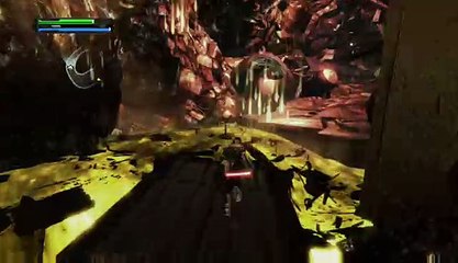 Storming the Junk Jedi Temple in The Force Unleashed (first part)