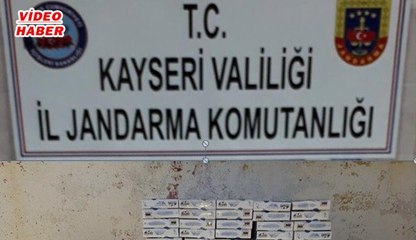 (18 Ekim 2017) JANDARMA’DAN KAÇAK SİGARA OPERASYONU