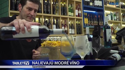 NALIEVAJÚ MODRÉ VÍNO