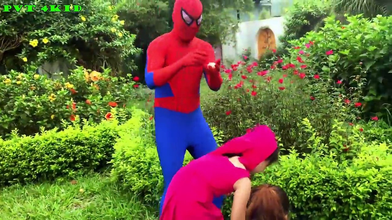 Joker Fart prank on face Masha Spiderman is Doctor buttock injection Boss Baby Elsa Superhero funny