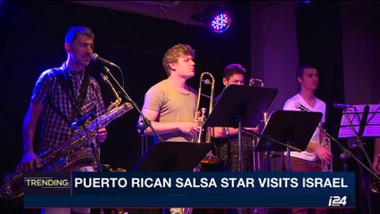 TRENDING | Puerto Rican salsa star visits Israel |  Wednesday, October 18th 2017