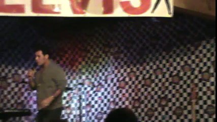 Franz Goovaerts sings 'Burning Love' Elvis Week 2015