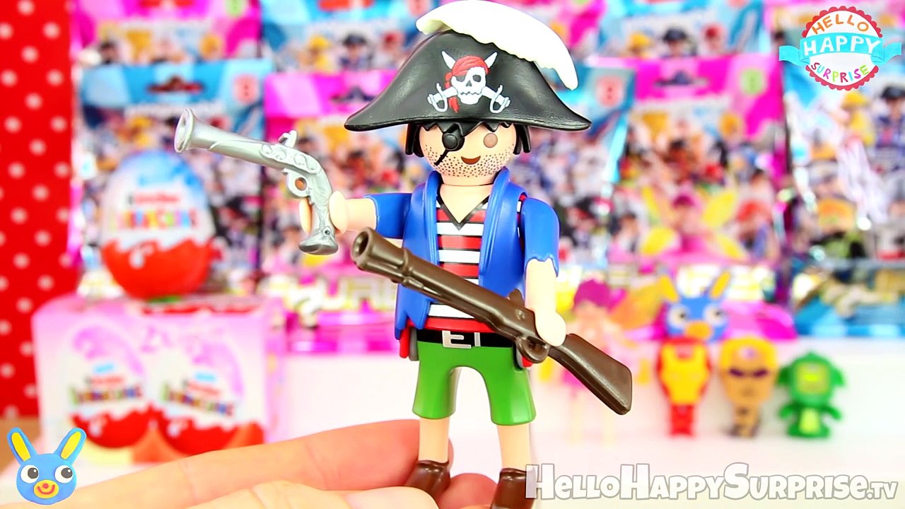 12 Playmobil FIGURES Blind Bags & 6 Kinder Surprise Eggs