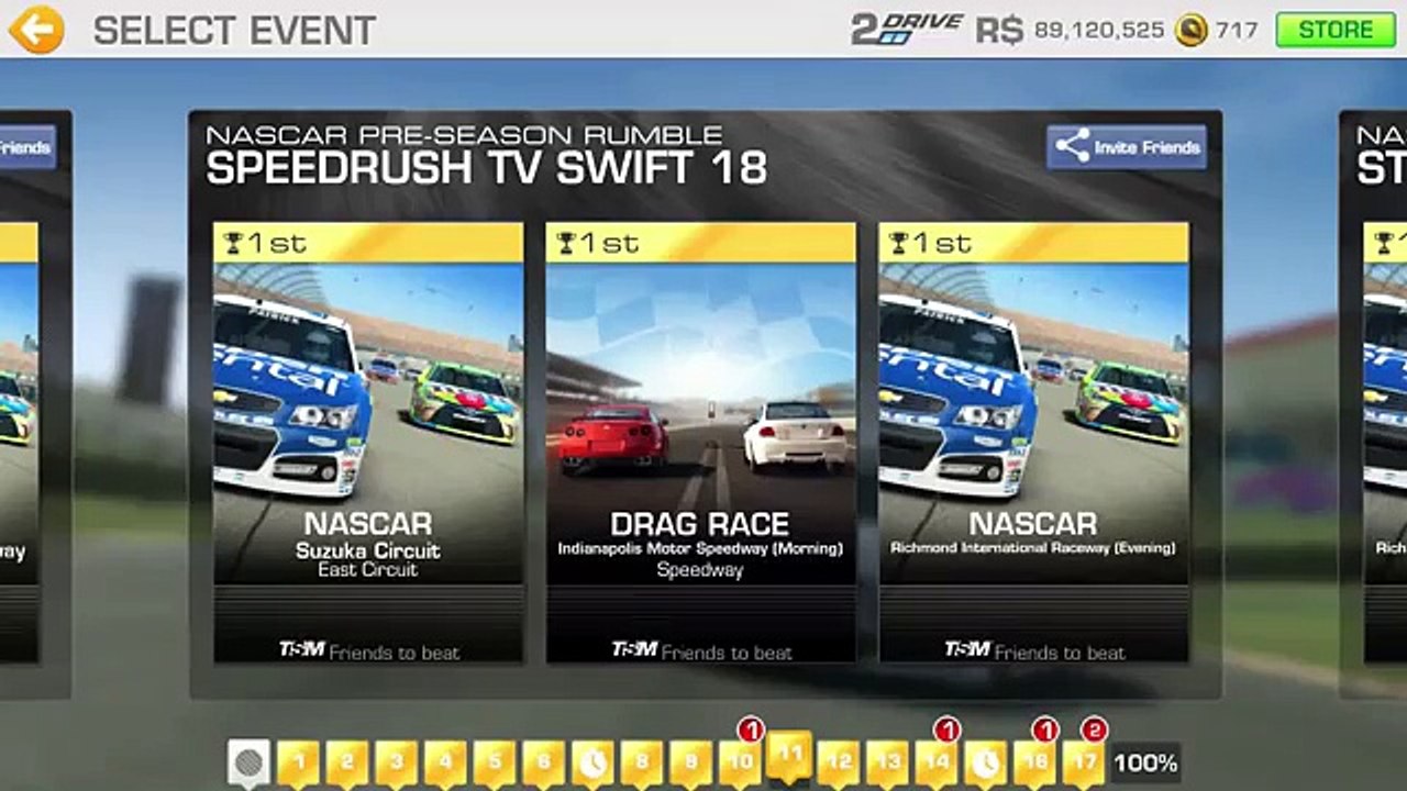 Real Racing 3 NASCAR - A crazy and dirty way to win at Suzuka Circuit