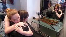 14 Year old girl shaves her head bald