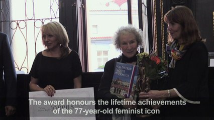 Writer Margaret Atwood gets 2017 Kafka award