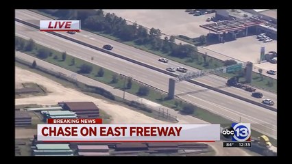 Dodge Challenger Hellcat Police Chase Houston 2017