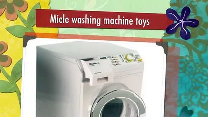 JUGUETE LAVADORA, lavatrice giocattolo Miele, testing, unboxing and washing