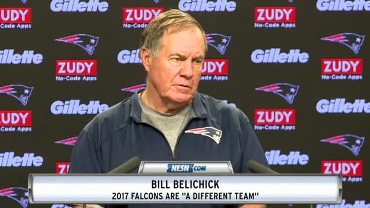 Belichick: This Year's Falcons Team Is Dif...