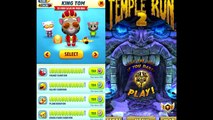 Talking Tom Gold Run VS Temple Run 2 Frozen Shadows Android Gameplay HD #3