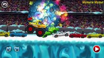 Cars and Trucks for Children Snow Racing | Police Car, Monster Truck, Car Driving for Kids Truck