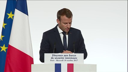 Macron annonce 13 attentats déjoués depuis le début de l'année "sauvant des dizaines, peut-être des centaines de vies"