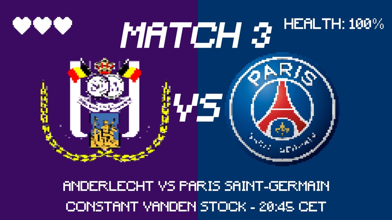 Next level : Anderlecht-Paris