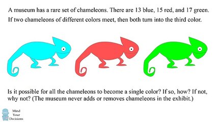 Can You Solve The Chameleon Riddle?