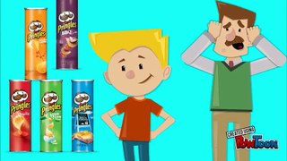 Baby Steals Chips Learn Colors with Johny Johny Yes Papa Song Nursery Rhymes for Baby & Kids