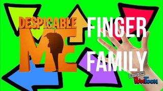 Finger Family Despicable Me Minnions Nursery Rhymes