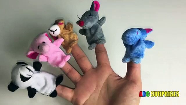 Abc Surprises Egg learn to spell animals finger puppet toys for kids