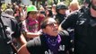 Antifa protester screams fuck you pigs after getting arrested by Berkeley PD