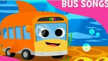 The Shark Bus - The shark bus goes round and round Pinkfong song for children