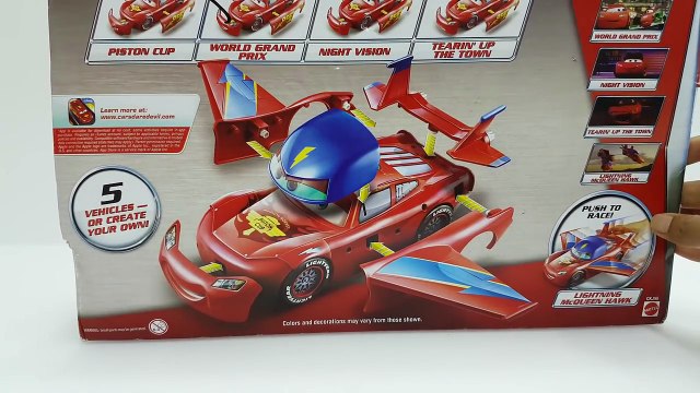 Disney Pixar Car Toys Disney pixar lightning mcqueen design and drive with Disney Truck Hauler Cars