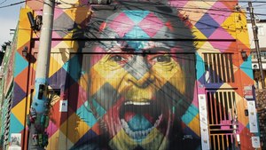 The World Record-Breaking Street Artist Who Paints Around the World