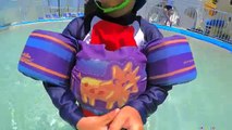 Çocuklar Max Dinlenme vlogs için Meksika Dik Su Slaytlar Mutlu Video Süper Çocuk Waterpark