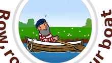 Row, Row, Row Your Boat - Songs For Kids