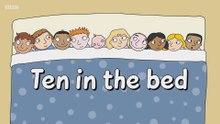 Ten in The Bed - Nursery Rhyme With Lyrics