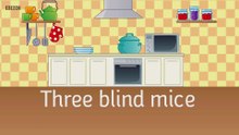 Three Blind Mice Cartoon Animation Song For Children
