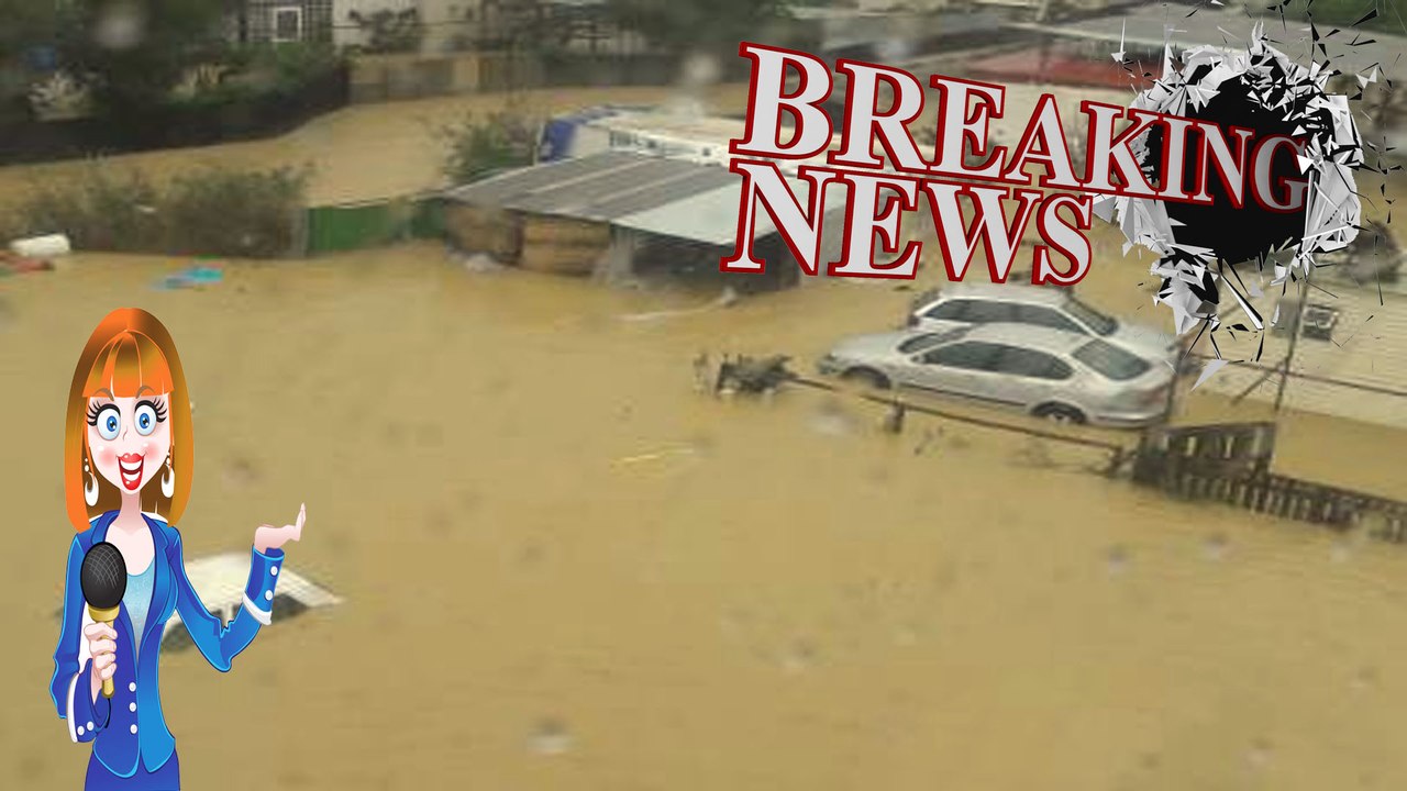 Severas inundaciones deja calles anegadas En Cadiz España