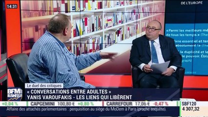 Le duel des critiques: Yanis Varoufakis VS Renaud Beauchard - 18/10