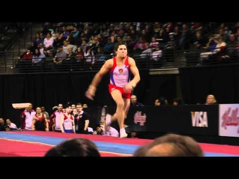 Mikhail Bodnar - Vault Finals - Vault #1 - 2012 Kellogg's Pacific Rim Championships