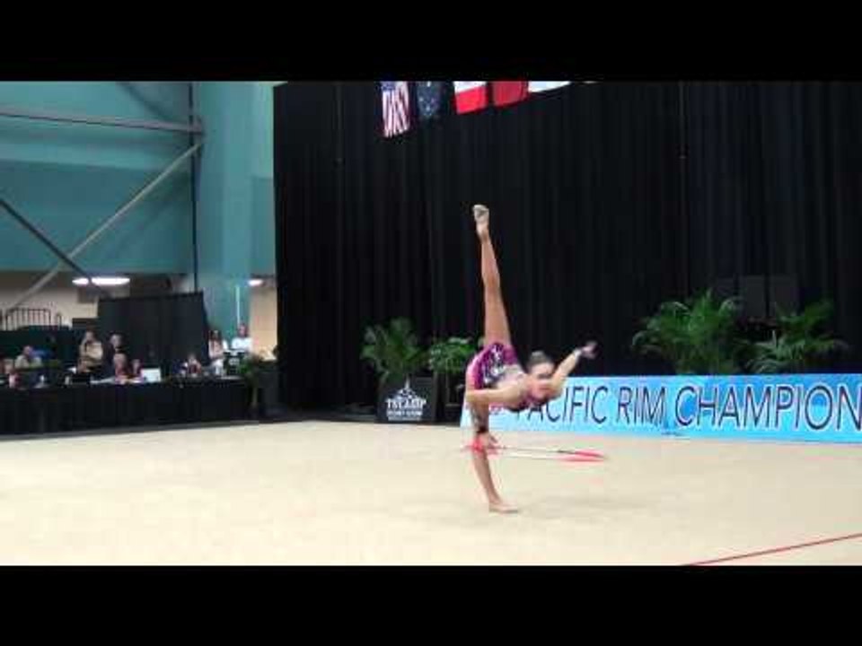Polina Kozitskiy - Hoop Finals - 2012 Kellogg's Pacific Rim Championships