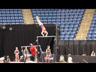 Bridget Sloan - Uneven Bars - 2012 Visa Championships Podium Training