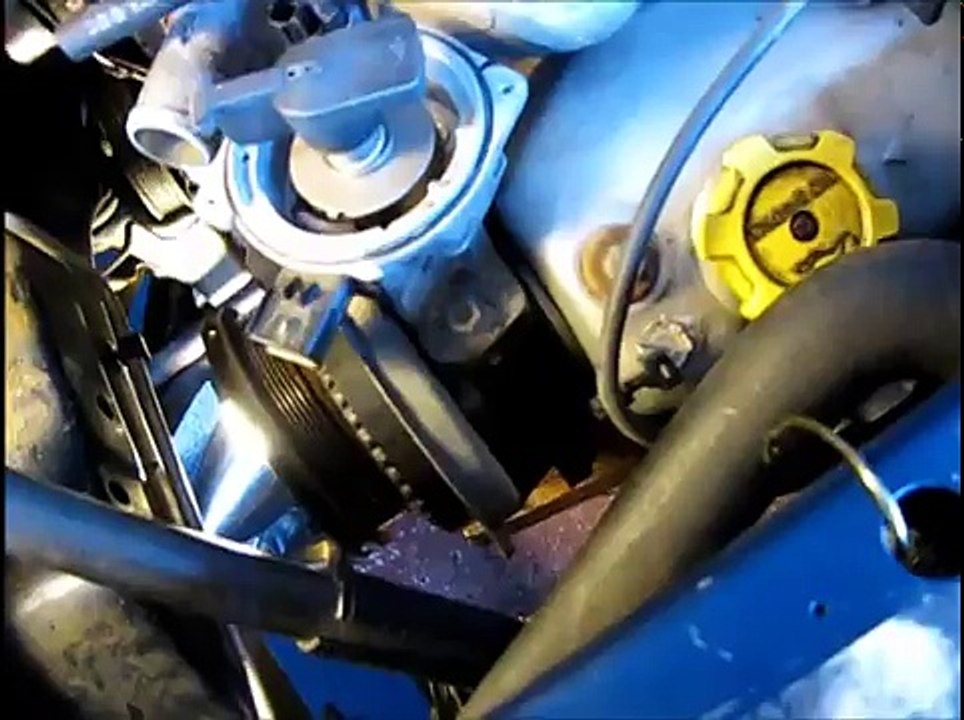 Dodge Caravan 3.0L replacing timing belt, water pump and front seals part 3: Dis-assembly 3