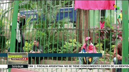 Miles de campesinos brasileños rechazan el avance del agronegocio