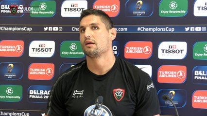 Conf' de presse d'avant-match Benetton Rugby-Toulon J2 ERCC