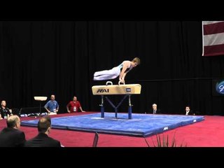 Ryan Kerr  - Pommel Horse -- 2012 Visa Championships -- Jr. Men -- Day 1