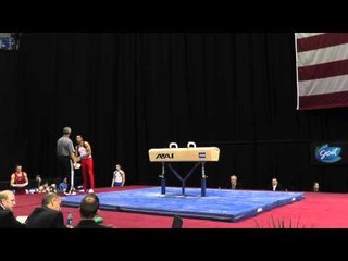 Chandler Eggleston  - Pommel Horse -- 2012 Visa Championships -- Jr. Men -- Day 1